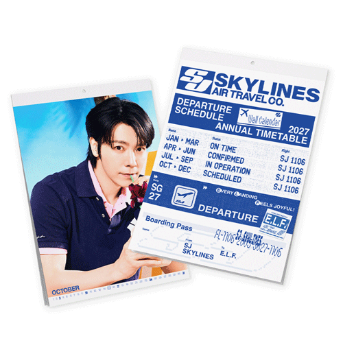 SUPER JUNIOR 2027 SEASON'S GREETINGS / WALL CALENDAR