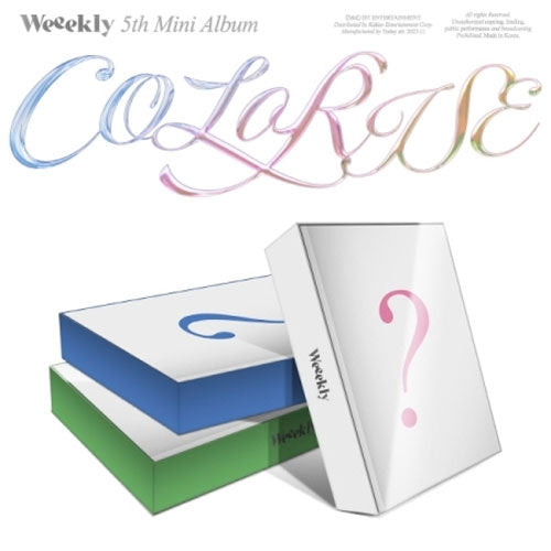 위클리 | WEEEKLY 5TH MINI ALBUM [ COLORISE ]