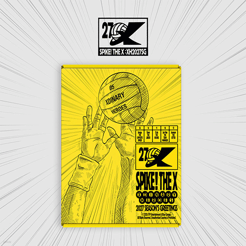 Xdinary Heroes 2027 SEASON'S GREETINGS [ SPIKE! THE X ]+ PHOTO SET