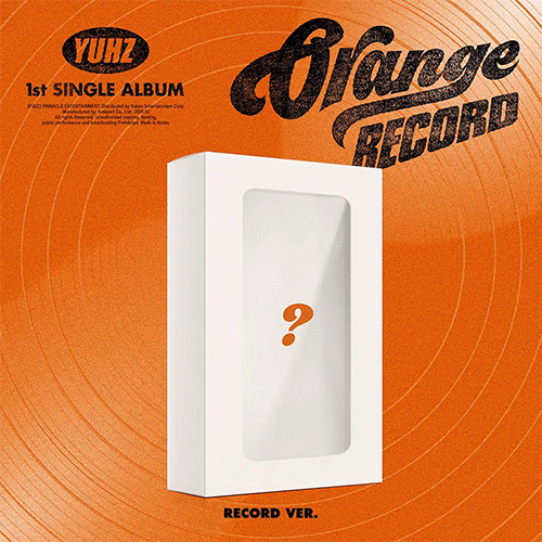 유어즈 | YUHZ 1ST SINGLE ALBUM [ ORANGE RECORD ] RECORD VER. KIWEE ALBUM