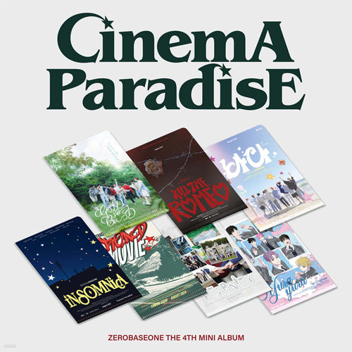 ZEROBASEONE 4TH MINI ALBUM [ CINEMA PARADISE ] ZEROSE VER