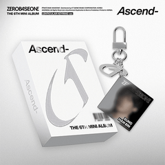 メテュ　ゴヌク　テレ　ゼベワン ASCEND LP VER　未開封　キーリング ZEROBASEONE THE 6TH MINI ALBUM [ Ascend- ] LENTICULAR KEYRING VER