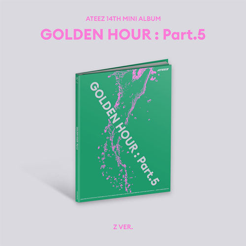 ATEEZ 14TH MINI ALBUM [ GOLDEN HOUR : Part.5 ] - Music Plaza