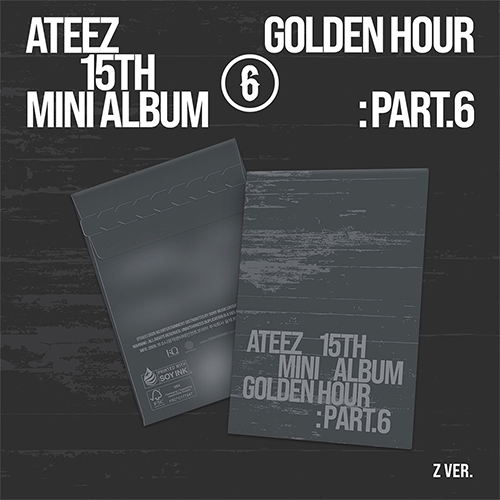 ATEEZ 15TH MINI ALBUM [ GOLDEN HOUR: PART.6 ] POCAALBUM - Music Plaza