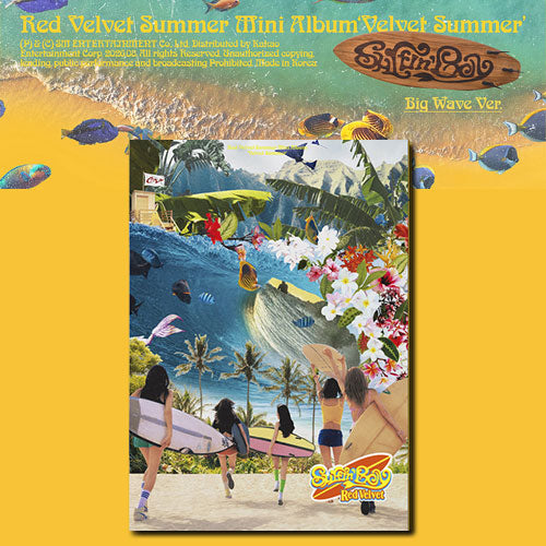 RED VELVET SUMMER MINI ALBUM [ VELVET SUMMER ] BIG WAVE VER.
