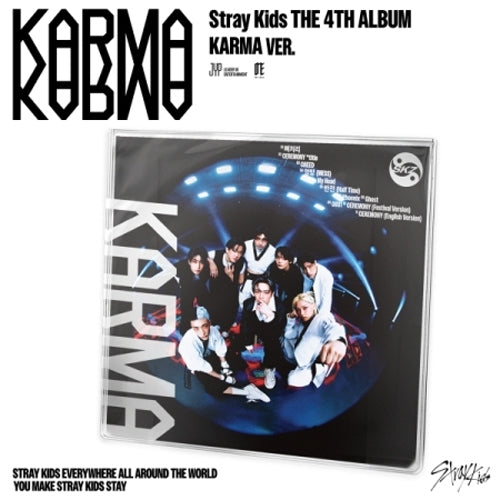 스트레이키즈 | STRAY KIDS THE 4TH ALBUM [ KARMA ] KARMA VER.+JYP POB