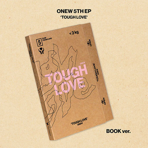 온유 | ONEW 5TH EP [ TOUGH LOVE ] BOOK VER.+POB