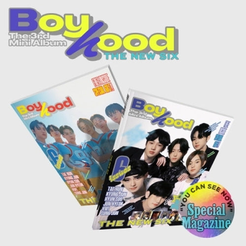 더뉴식스 | THE NEW SIX ( TNX ) 3RD MINI ALBUM [ BOYHOOD ]