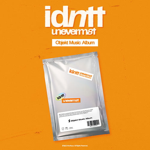 IDNTT MINI ALBUM [ UNEVERMET ] OBJEKT MUSIC ALBUM VER.
