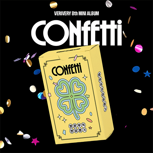 베리베리 | VERIVERY 8TH MINI ALBUM [ CONFETTI ] LUCKYCHARM VER.