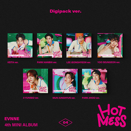 이븐 | EVNNE 4TH MINI ALBUM [ HOT MESS ] DIGIPACK VER.