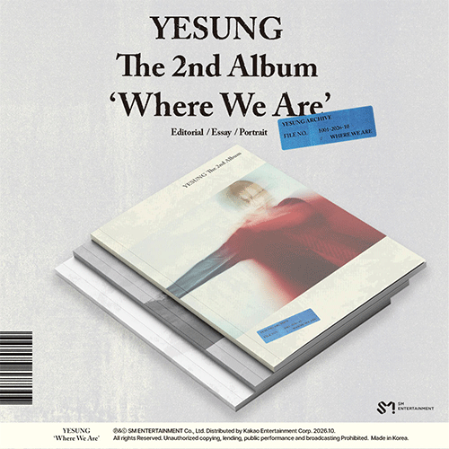 예성 | YESUNG THE 2ND ALBUM [ WHERE WE ARE ] PHOTOBOOK VER.