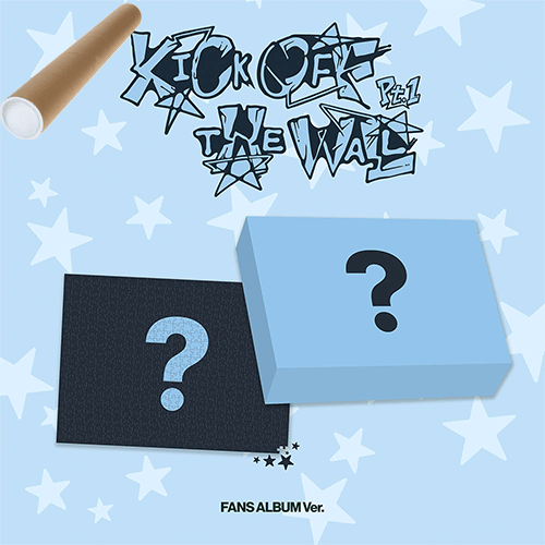 킥플립 | KickFlip 5TH MINI ALBUM [ KICK OFF THE WALL Pt.1 ] FANS ALBUM VER. +POSTER