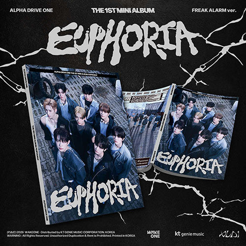 ALPHA DRIVE ONE THE 1ST MINI ALBUM [ EUPHORIA ] FREAK ALARM VER.