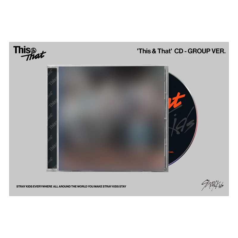 STRAY KIDS MINI ALBUM [ THIS & THAT ] [GROUP VER.] US EDITION