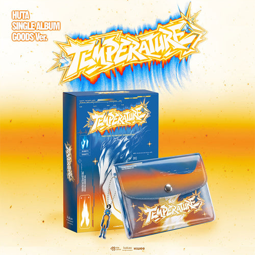 HUTA SINGLE ALBUM [ TEMPERATURE ] GOODS VER.KIWEE +POB