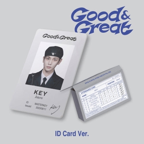 키 | KEY 2ND MINI ALBUM [ GOOD & GREAT ] ID CARD VER.