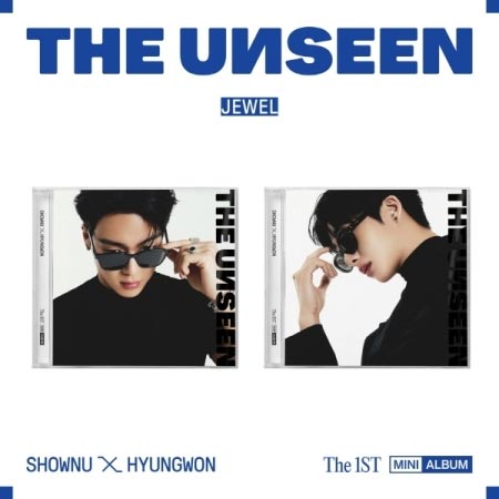 셔누x형원 | SHOWNU x HYUNGWON THE 1ST MINI ALBUM [ THE UNSEEN ] JEWEL VER.