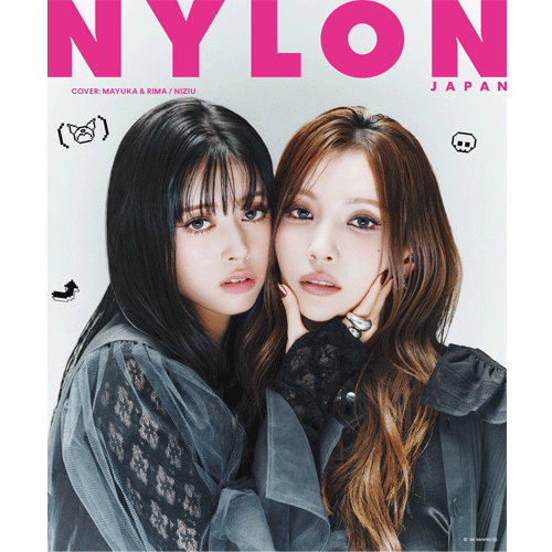 NYLON JAPAN KUROMI ISSUE [ MAYUKA&RIMA of NiziU ] 2SIDE COVER