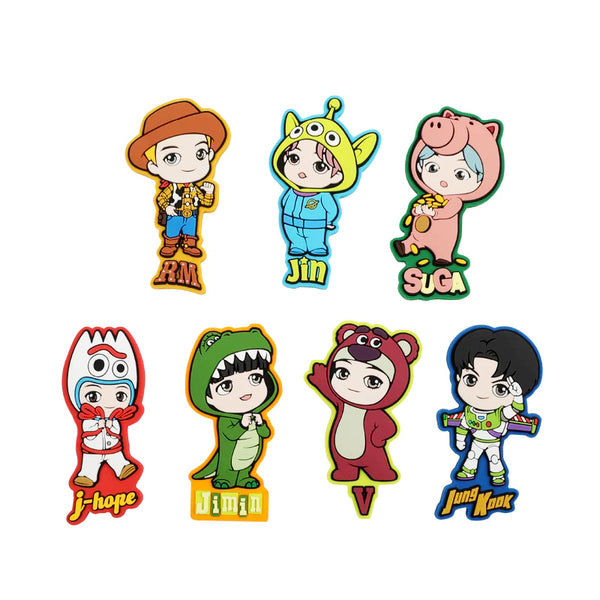 BTS [ PVC MAGNET SET ] TOY STORY | TINYTAN COLLABORATION - Music Plaza