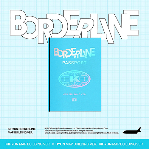 KIHYUN EP [ BORDERLINE ] MAP BUILDING VER. LIMITED EDITION