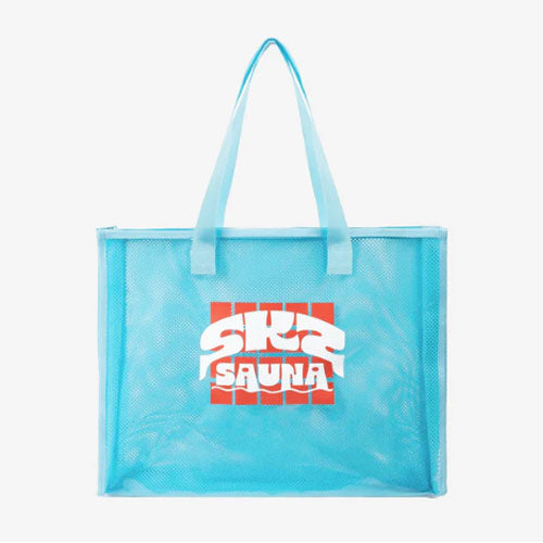 STRAY KIDS CLEAR MESH TOTE BAG / STRAY KIDS JYP JAPAN POPUP STORE 2025 OFFICIAL GOODS