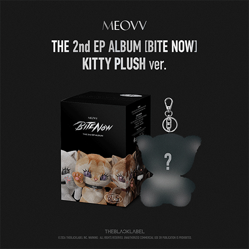 미야오 | MEOVV THE 2ND EP ALBUM [ BITE NOW ] KITTY PLUSH RANDOM