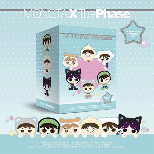 MONSTA X EP [ THE PHASE ] MONMUNGCHI FRIENDS VER.| RANDOM