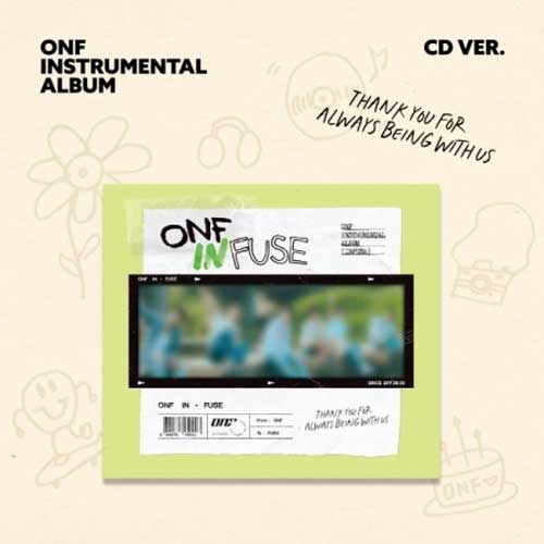 온앤오프 | ONF INSTRUMENTAL ALBUM [ INFUSE ] CD VER.
