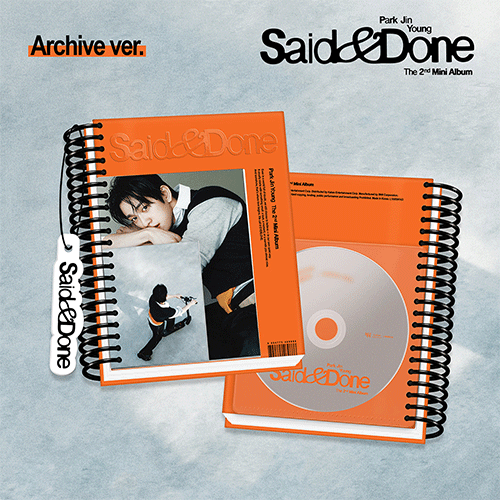 박진영 | PARK JINYOUNG THE 2ND MINI ALBUM [ Said & Done ] ARCHIVE VER+POB