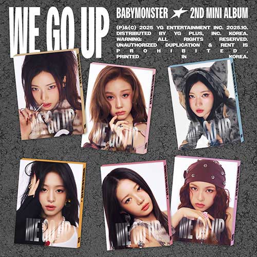BABYMONSTER 2nd MINI ALBUM [WE GO UP] PATTERN Ver.