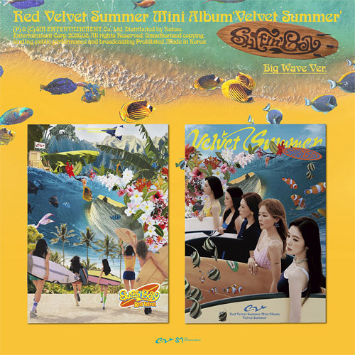 RED VELVET SUMMER MINI ALBUM [ VELVET SUMMER ] BIG WAVE VER.