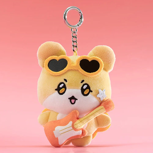 MIGHTEEZ Rock The Stage PLUSH KEYRING – ROCKSTAR