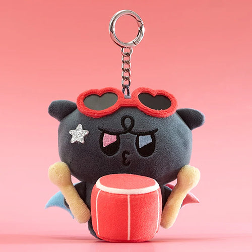 MIGHTEEZ Rock The Stage PLUSH KEYRING – ROCKSTAR - Music Plaza