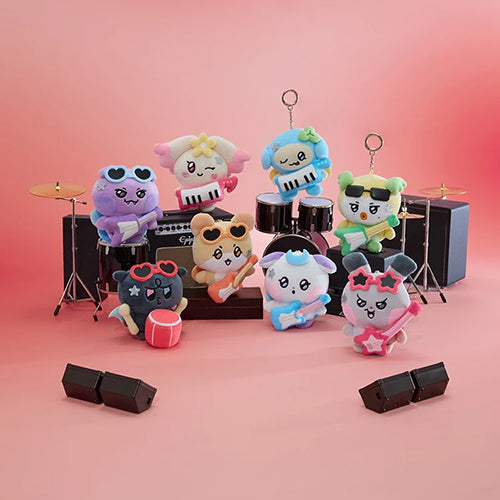 MIGHTEEZ Rock The Stage PLUSH KEYRING – ROCKSTAR
