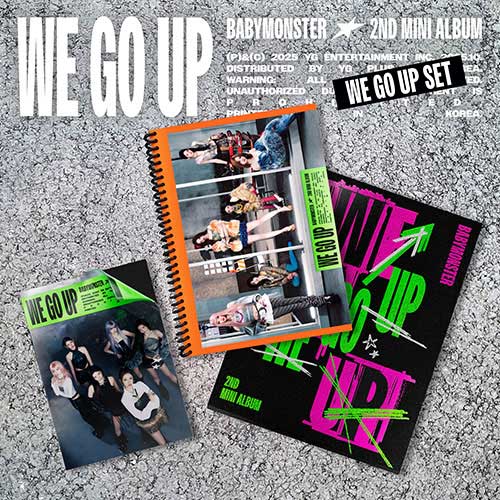 BABYMONSTER 2nd MINI ALBUM [ WE GO UP ] WE GO UP SET VER.