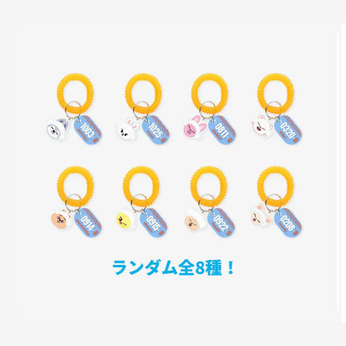 SKZOO RANDOM SAUNA KEYRING / STRAY KIDS JYP JAPAN POPUP STORE 2025 OFFICIAL GOODS