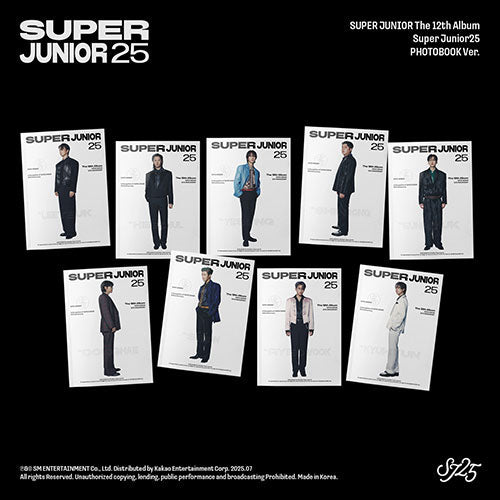 SUPER JUNIOR THE 12TH ALBUM [ SUPER JUNIOR25 ] PHOTOBOOK VER.
