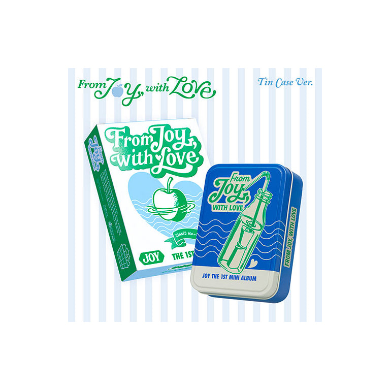 조이 | JOY 1ST MINI ALBUM [ FROM JOY, WITH LOVE ] TIN CASE VER.