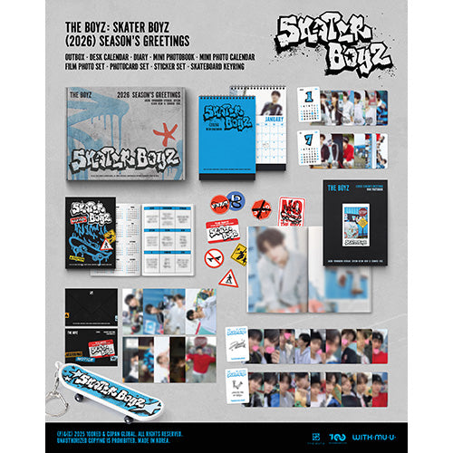 더보이즈 | THE BOYZ  : SKATER BOYZ 2026 SEASON’S GREETINGS+POB