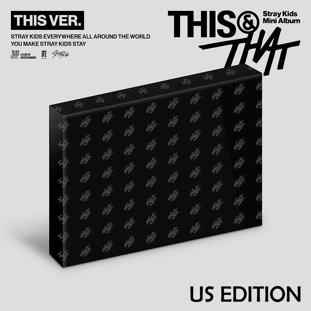 STRAY KIDS MINI ALBUM [ THIS & THAT ] US EDITION
