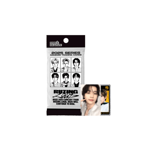 RIIZE [ RANDOM TRADING CARD ] 2025 CONCERT TOUR RIIZING LOUD MD
