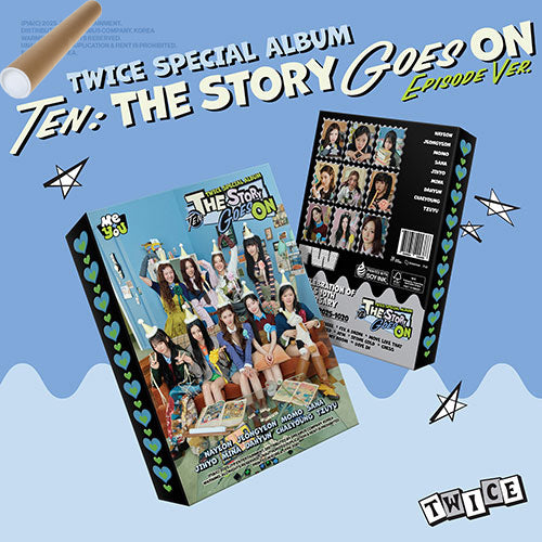트와이스 | TWICE [ TEN:THE STORY GOES ON ] EPISODE VER.+POSTER