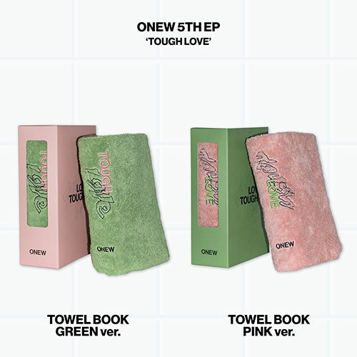 온유 | ONEW 5TH EP [ TOUGH LOVE ] TOWEL BOOK VER.+POB