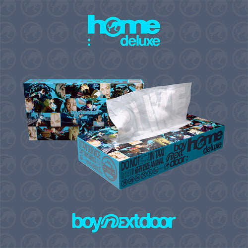 BOYNEXTDOOR 1ST STUDIO ALBUM REPACKAGE [ HOME: DELUXE ] WEVERSE ALBUM+LOGO BOOKMARK