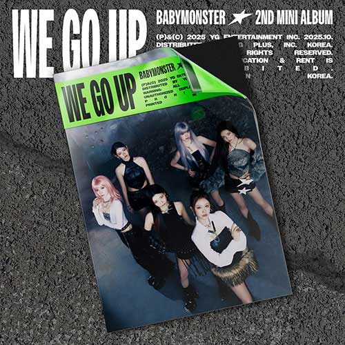 BABYMONSTER 2nd MINI ALBUM [WE GO UP] WE VER.