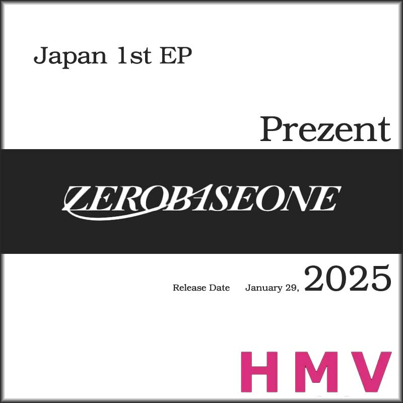 ZEROBASEONE [Prezent] JAPAN 1st EP + HMV POB