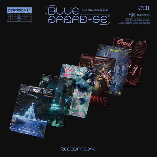 ZEROBASEONE 5TH MINI ALBUM [ BLUE PARADISE ] ZEROSE VER.