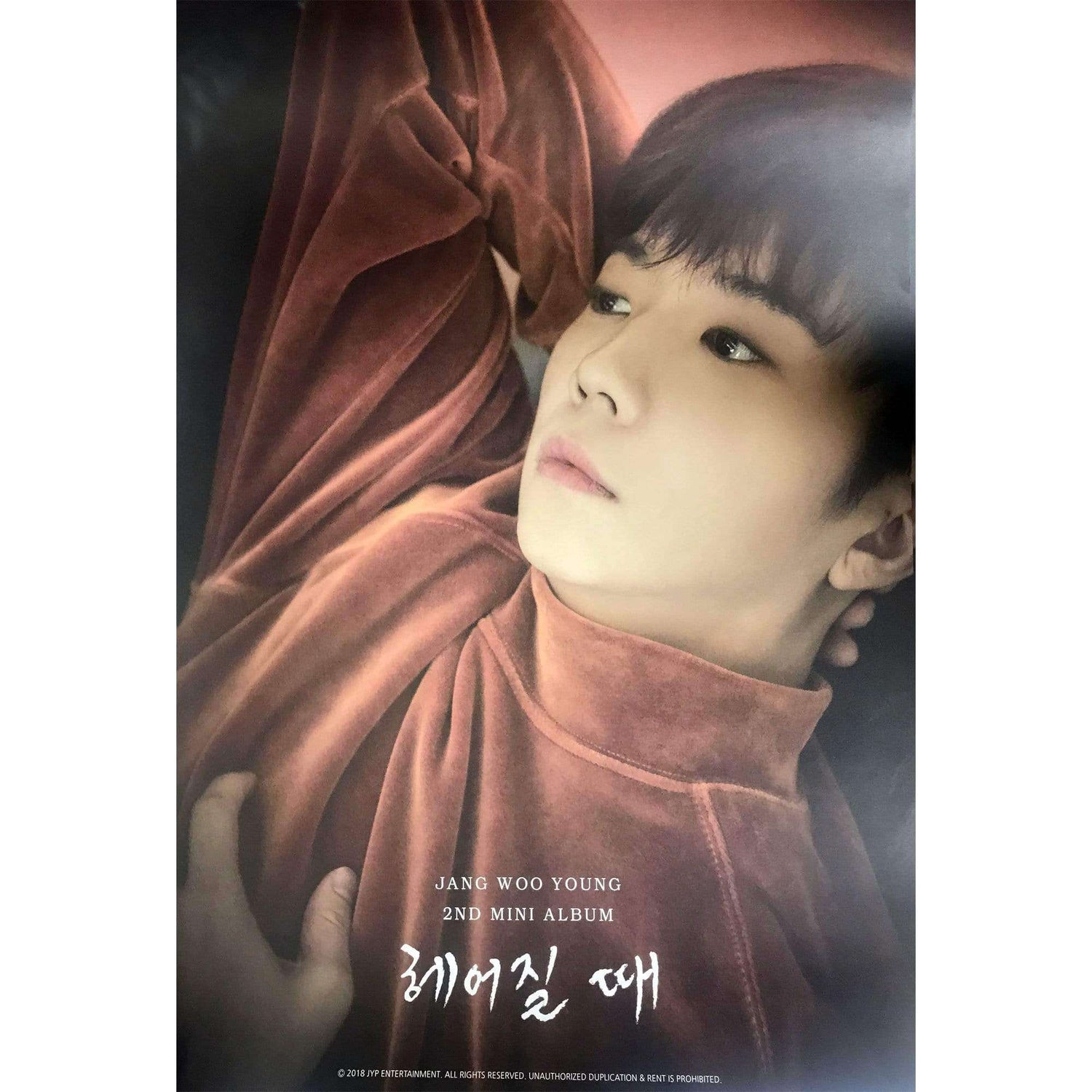 MUSIC PLAZA Poster 장우영 | JANG WOO YOUNG |  헤어질 때 | POSTER