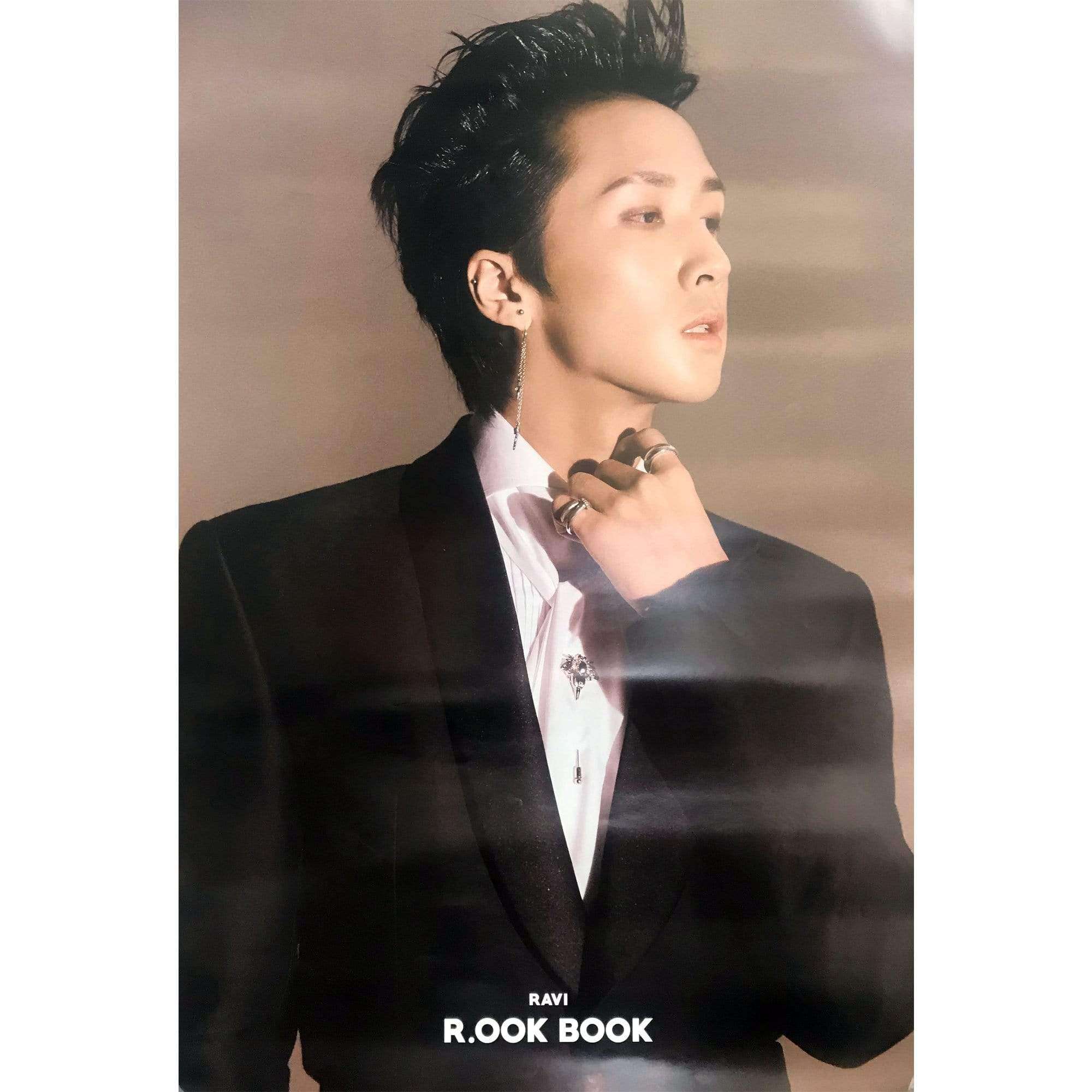 라비 | RAVI | 2ND MINI ALBUM [ R.OOK BOOK ] | POSTER ONLY – Music Plaza